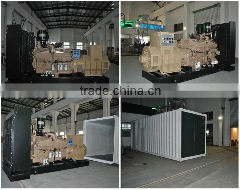 CE approved factory direct sale 1500kva silent electric generator