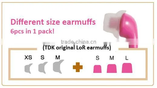 TDK Noise cancelling headphones, cheap earphone, mobile accessories