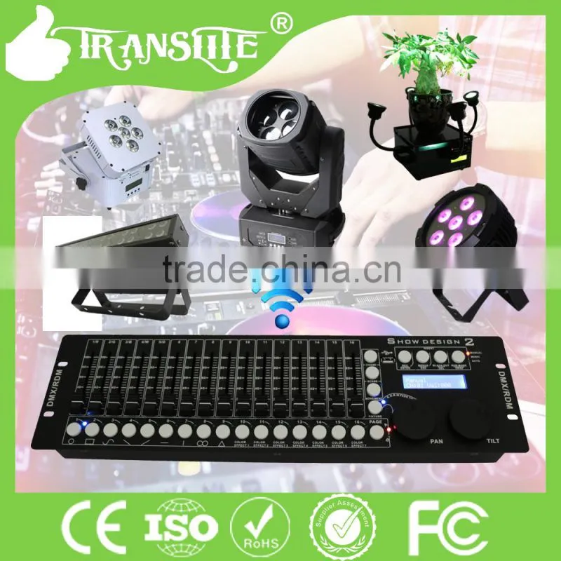 nightclub lighting controller 16 groups ID coding controller for setting stage light cntroller DMX512 controller