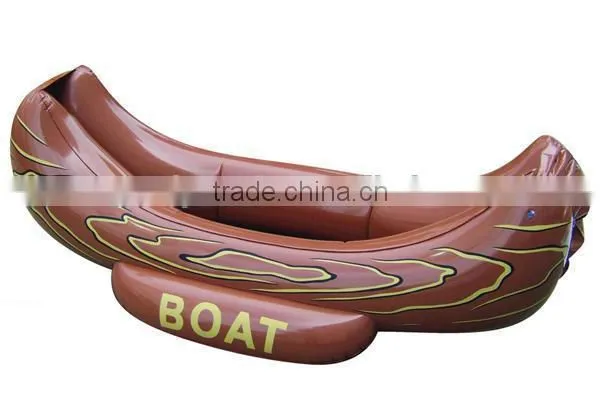 Inflatable canoe kayak with paddles for sale