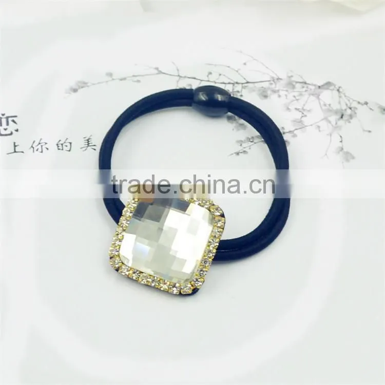 Sweet Women Fashion Hair Accessories Glass Stone Hair Band Headwear