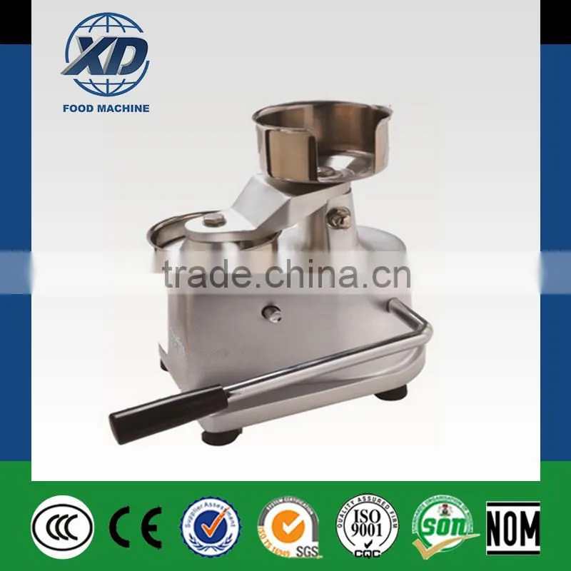Hand operate Meat burger pie patty maker