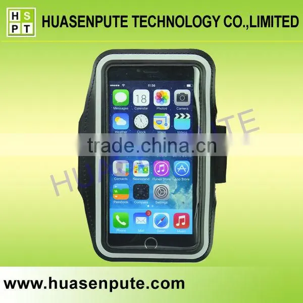 Wholesale 5.5 Inch Adjustable Waterproof Neoprene Outdoor Sports Armband For iphone 6 Plus