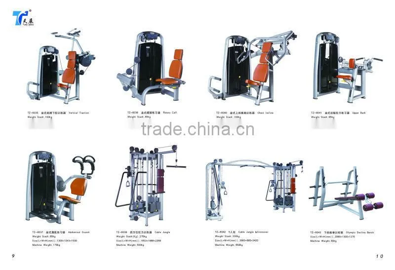 Free Weight Machine / Plate Loaded machine / TZ-6064 Seated Row