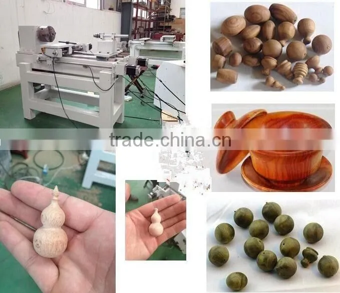 Automatic Wooden Beads Wood Bowl Wood Knob Making Machine Pray Beads Mini Lathe Machine