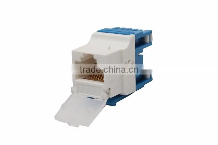 Cat 5E UTP tooless keystone jack RJ45 OEM
