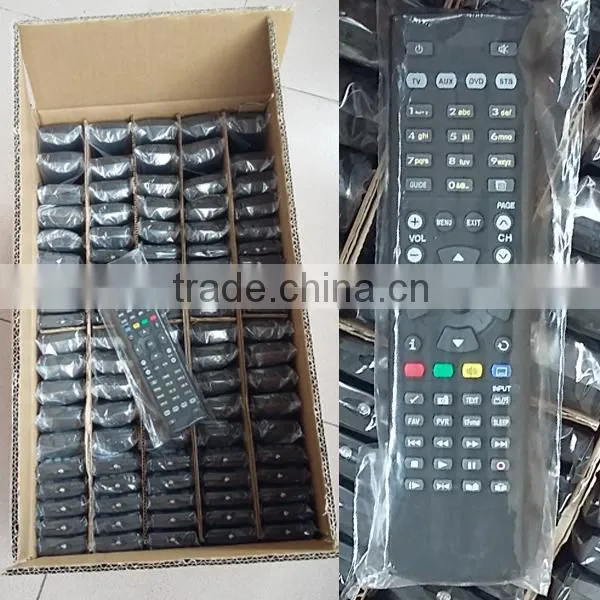 TV Aux DVD STB 4 in 1 multi device universal remote control