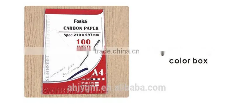 Single/Double Size Paper Base Stock Blue Carbon Paper