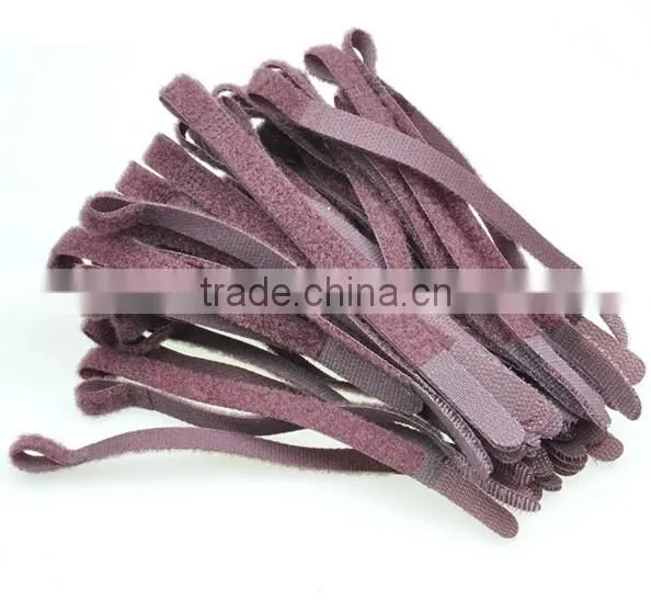 Multipurpose manufacture custom wholesale nylon wire cable ties/hook & loop