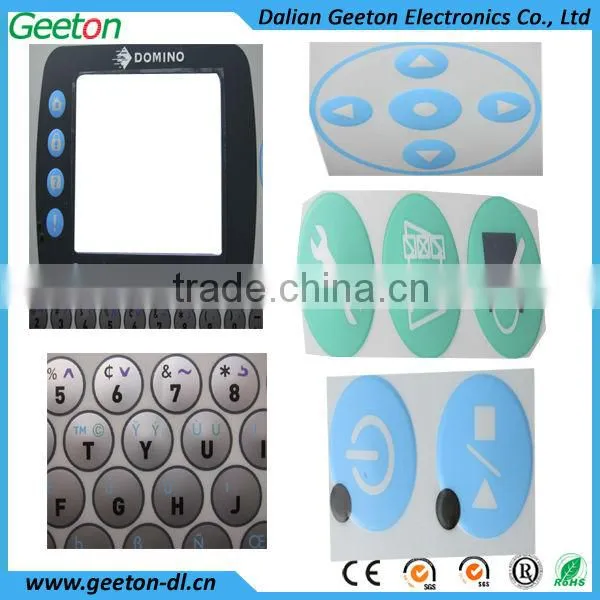 2015 Wholesale Membrane Switch Keypad For Industrial Control Equipement