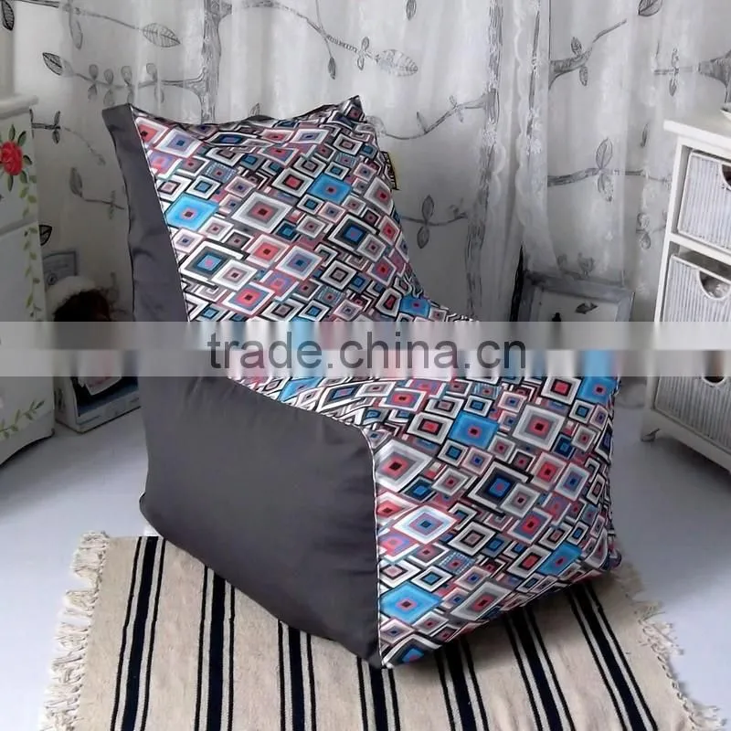 Square Single Lounge Bean Bag Sofa Chair