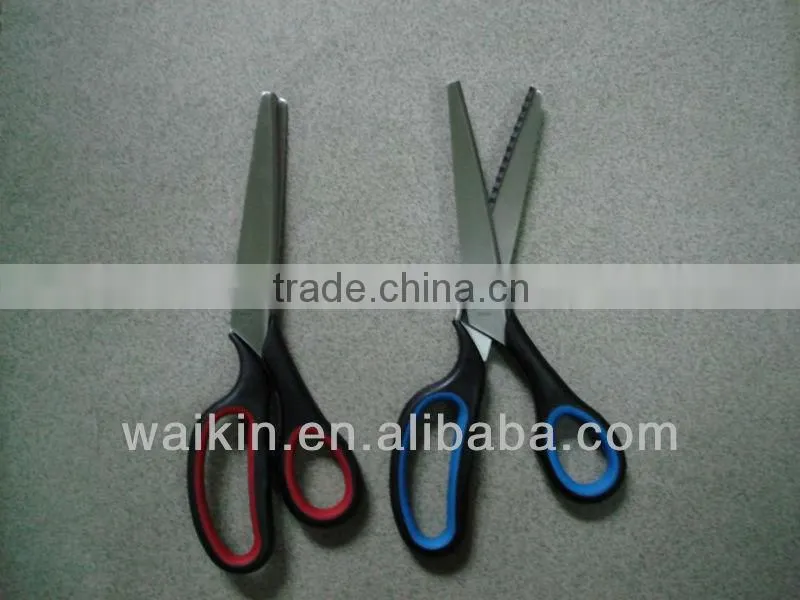 Quality 9.5''pinking shear for cutting patterns/dressmaker's pinking shears