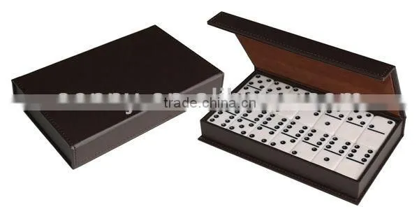 PU/PVC domino case with domino