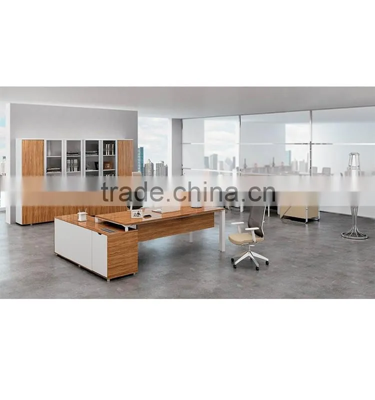 China manufacturing L shape office furniture table designs