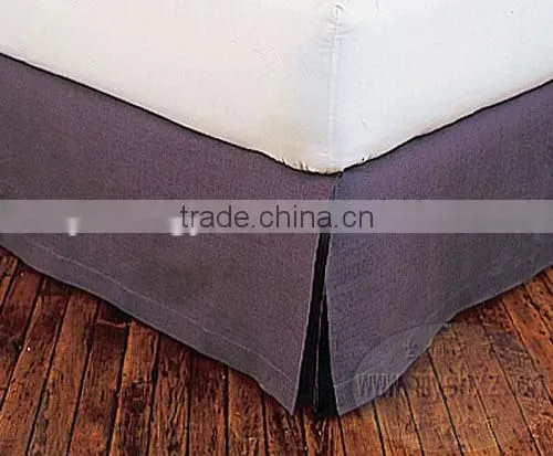 hotel decoration bed skirt and bed runner