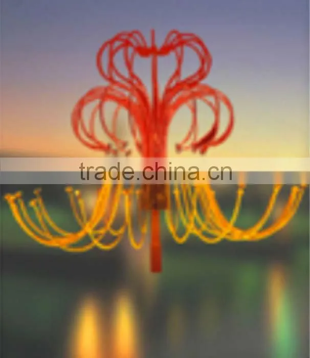 2m color changing led firework lights
