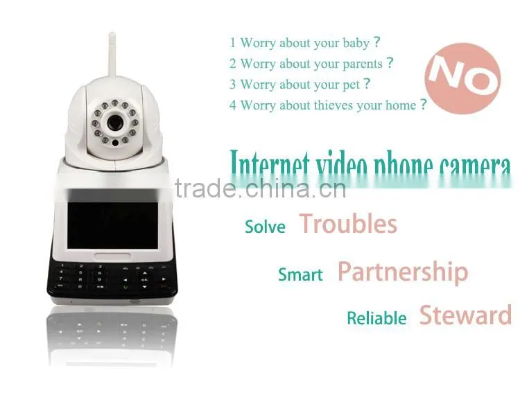 TCP/IP Alarm HD Camera Network Audio Night Vision /WIFI Camera Security Alarm