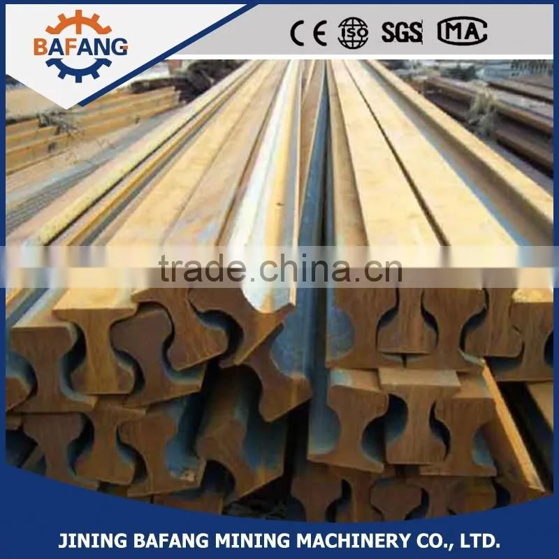 2016 hot sale 50kg mining heavy rail stainless steel with lowest price
