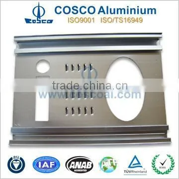 Aluminium Extrusion enclosure faceplate