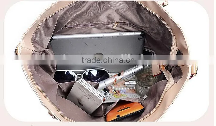 wholesale handbag china High quality trendy branded lady printing handbag bag in bag