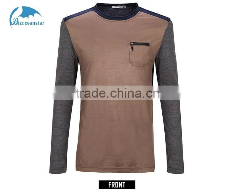 Wholesale New men long sleeve t shirt men leisure travelers head