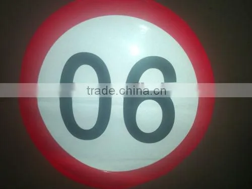 Relfective warning safety signs