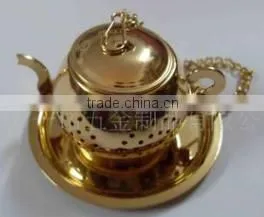 Owl shape stainlee steel tea infuser / tea strainer