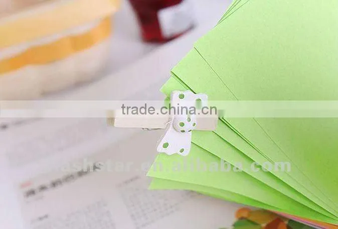 2013 Hot Sell Promotional wooden Mini Butterfly clip
