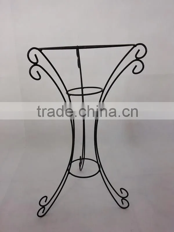 wrought iron flower pot stands