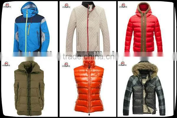 men warm european style winter jacket