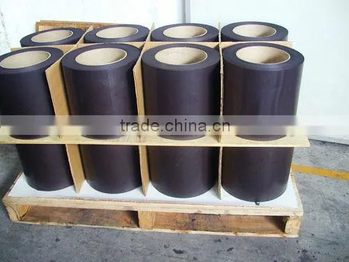 permanent rubber magnet,rubber magnetic self adhesive,rubber magnetic stickers,plain brown flexible rubber magnet sheeting