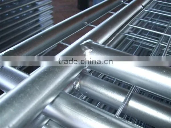 Construction Site AS4687-2007 Standard hot dipped galvanized welded panel removable temporary fence