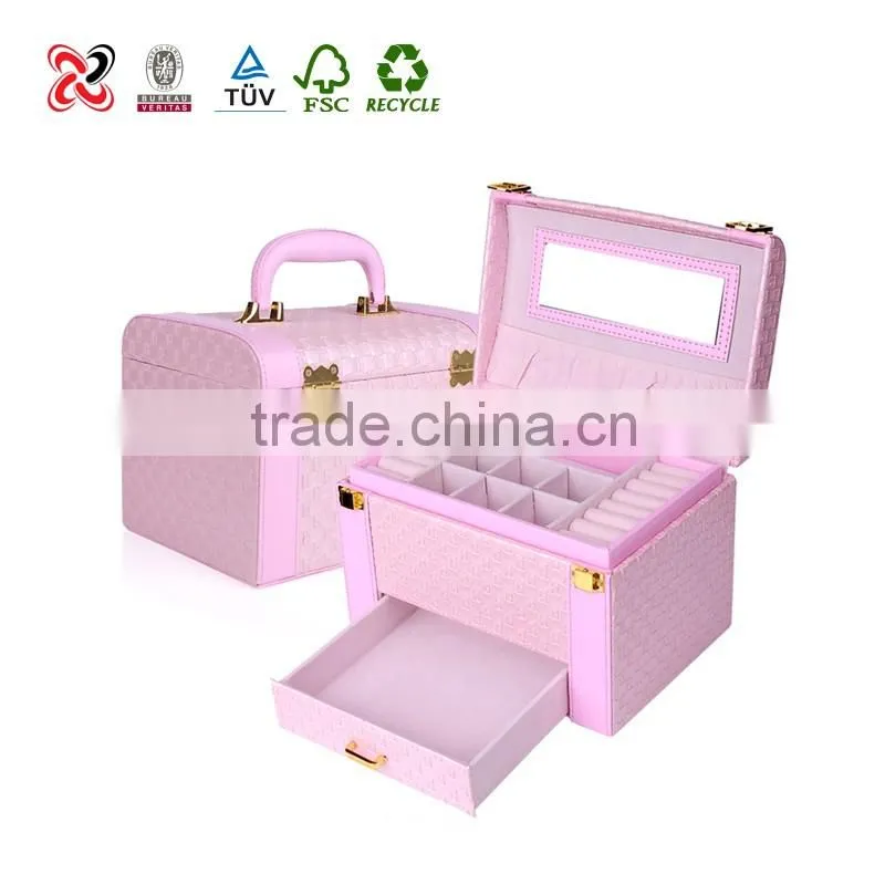 Wholesale Handmade Fancy Leather Jewelry Box
