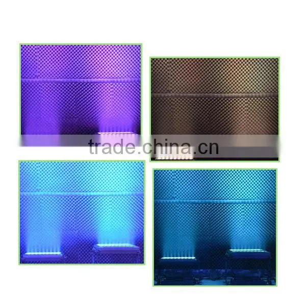 IP65 city color light 72pcsx10w rgbw quad led wall washer