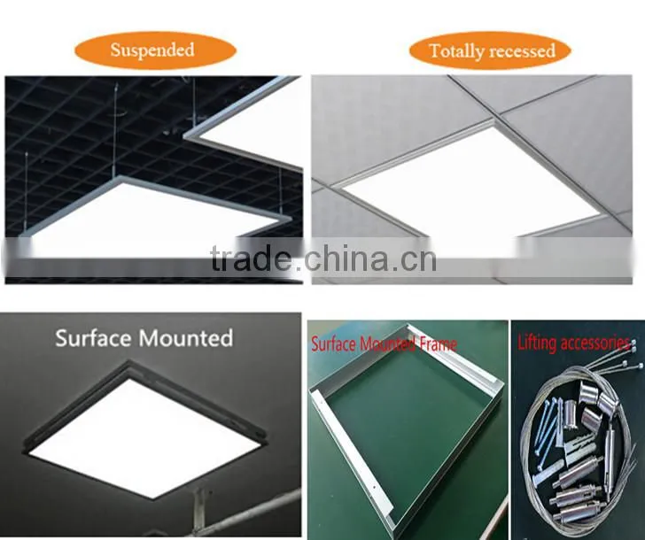 Newest design microwave and emergency led panel light 300x300mm ceiling mounted lamp