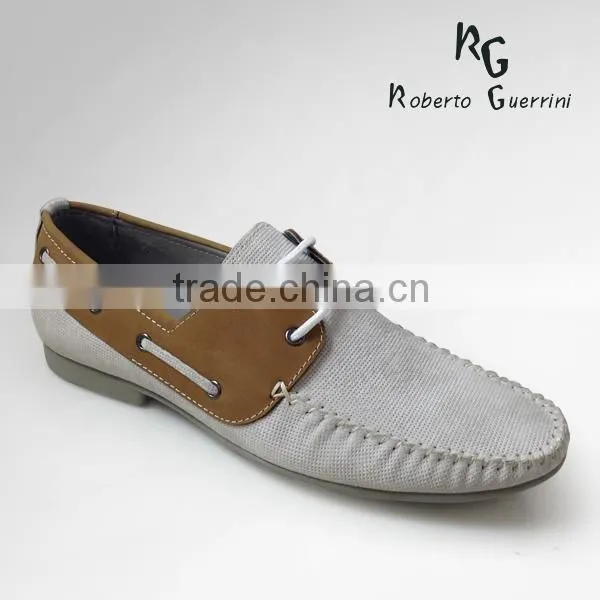 new style lace up genuine leather casual shoes