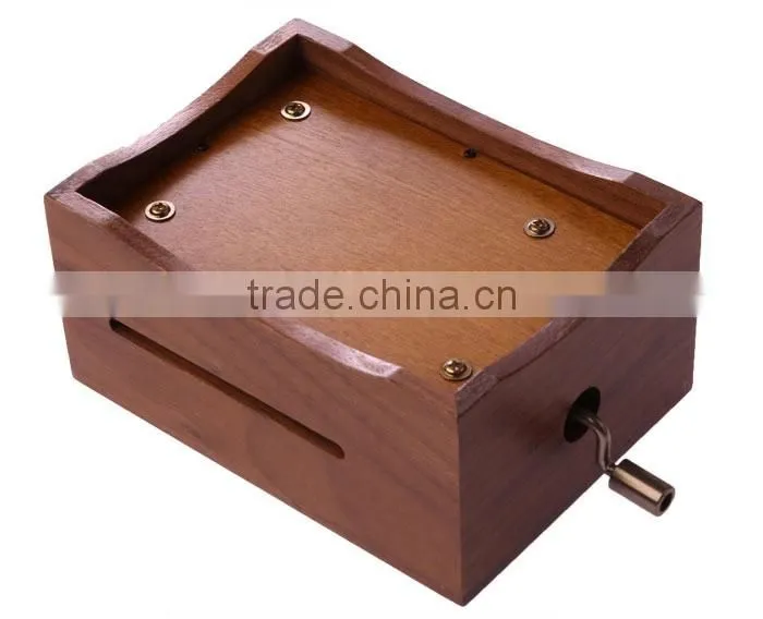 DIY Custom Wooden Hand Crank Music Box