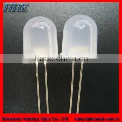 5mm round amber 590nm light emitting diode
