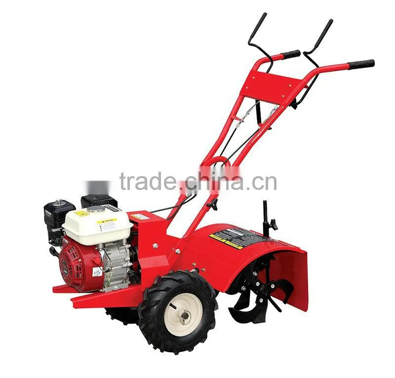 HS-T02A Gasoline Rear-tine Tiller tractor small field cultivator