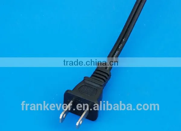 2 pin 18AWG UL approved US power pord