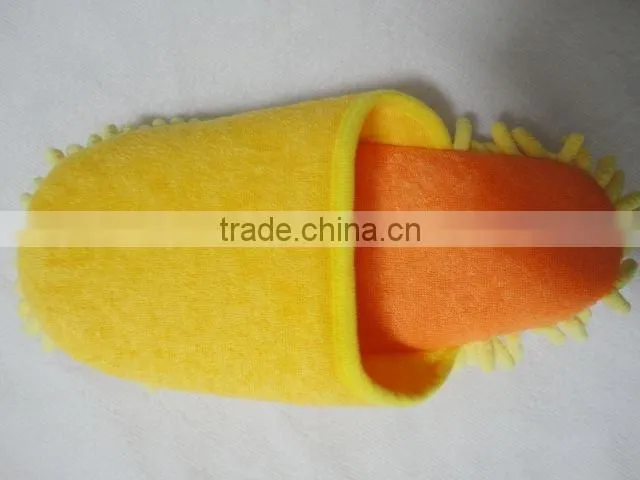 super clean chenille slippers with great absorbent