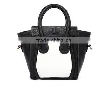Popular Western Style Ladies PU Leather Bags Handbag OEM Women's Tote Hand Bag Wholesale