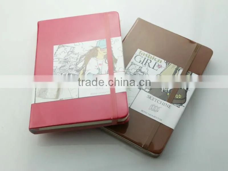 Customized notebook with logo A4/A5/A6 all size