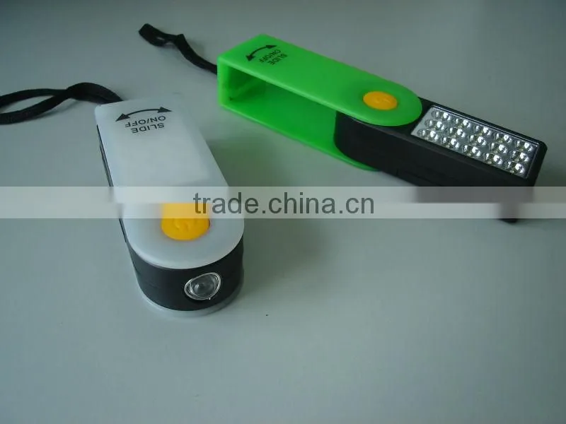 3+28LED stretchable working light with magnet and hook