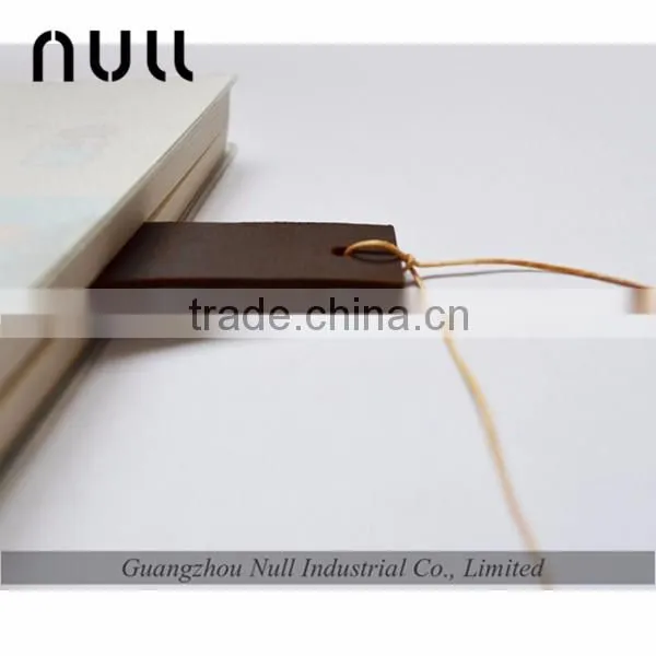 High quality special handictafts genuine leather bookmark