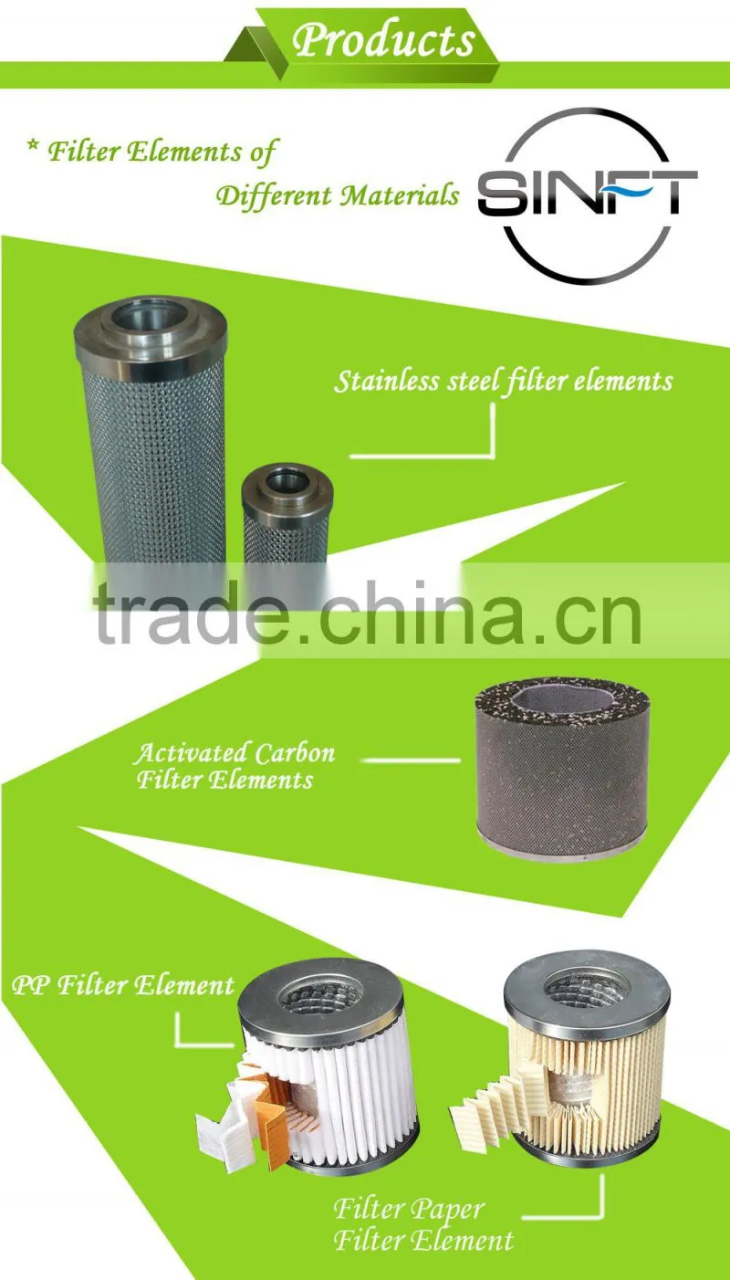 SINFT filter 11 High filtration efficiency filter element pi73010dn