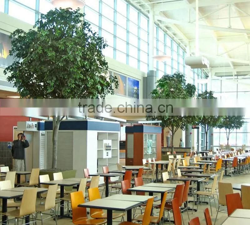 Dining Hall Landscaping Fake Banyan Tree