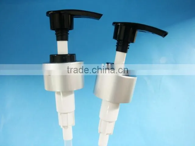 plastic lotion pump, plastic dispenser pump for cosmetic bottle