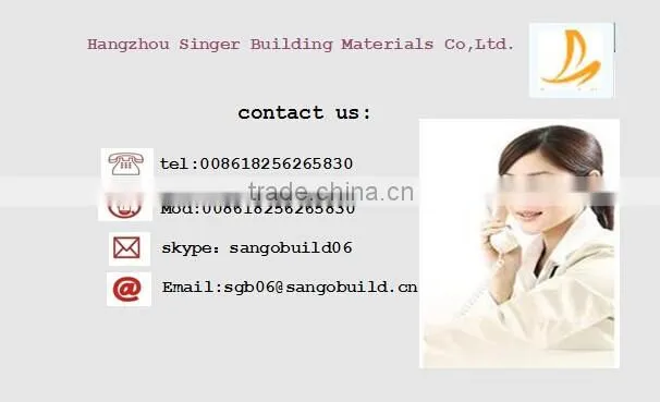 2014 hot SGB goethe asphalt shingle roof tile