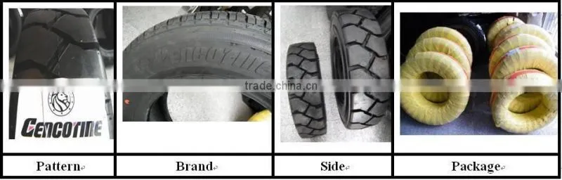 Rubber Forklift Solid Tire,Forklift Tire